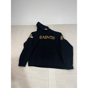 NFL Pro Line New Orleans Saints Youth Hoodie Black Centeno 55 Size Medium